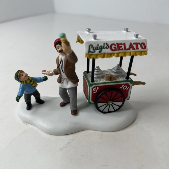 Department 56 Other - Dept 56 Christmas In The City Luigi's Gelato Treats - Boxed 7653583 Hard To Find